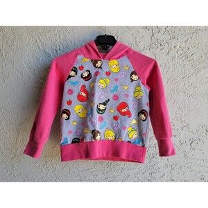 Disney Hoodie Pink Girls Size 5/6